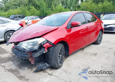 2016 Toyota Corolla L/Le/Le Pls/Prm/S/S Pls z USA, uszkodzony, nr VIN 5YFBURHE4GP445598